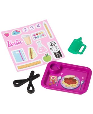 Barbie Teacher Doll Set with Blonde Fashion Doll, Toddler Student & Classroom Accessories