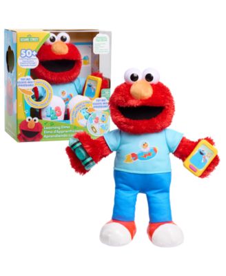 Sesame Street Learning Elmo Interactive Plush Learning Toy – Toys