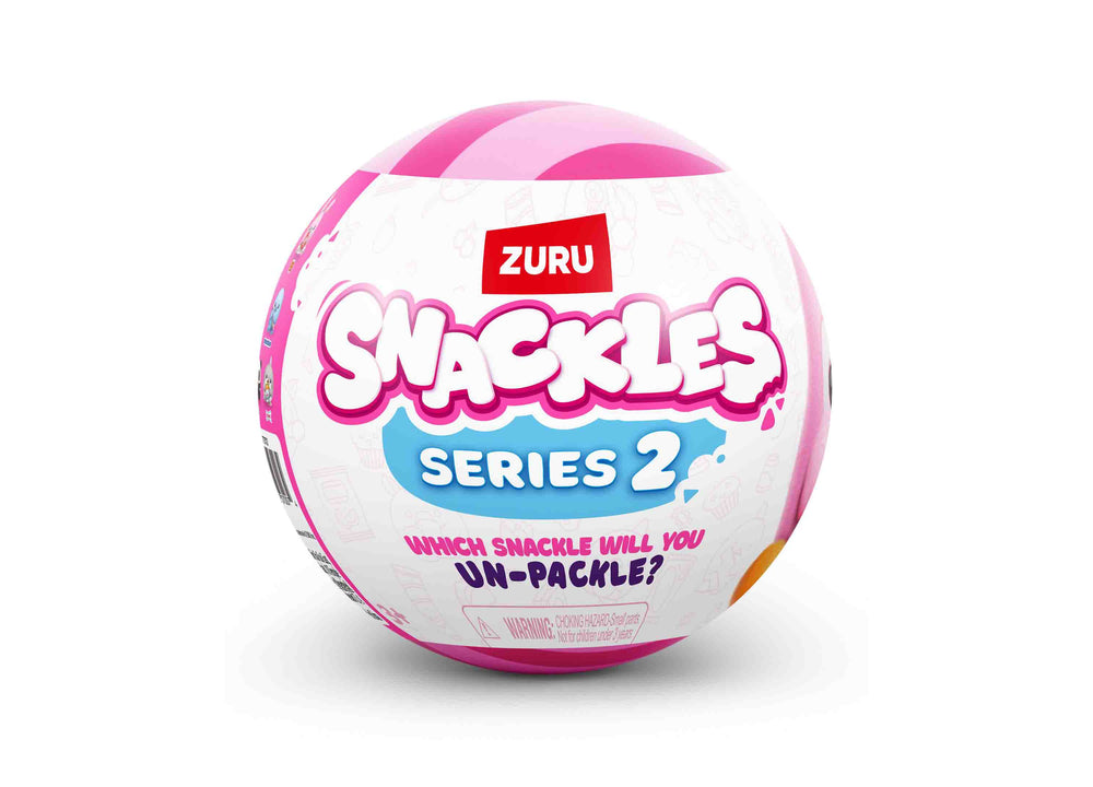 Snackles Series 2 Mystery 5-inch Capsule Plush Toy