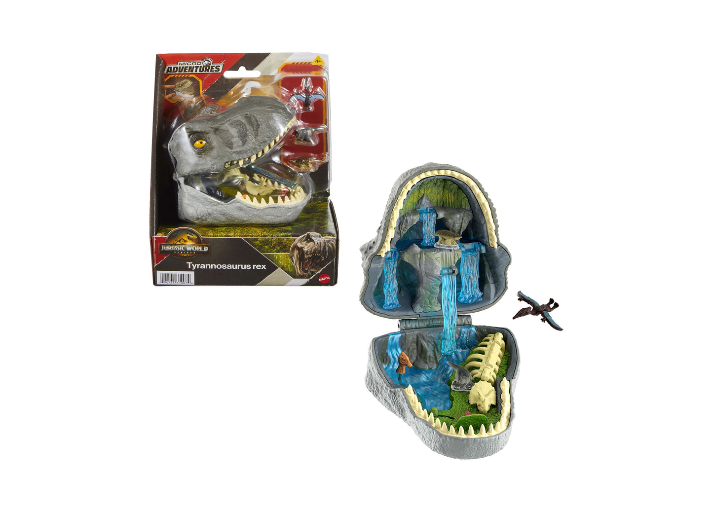 Jurassic World Rebirth Micro Adventure Playset