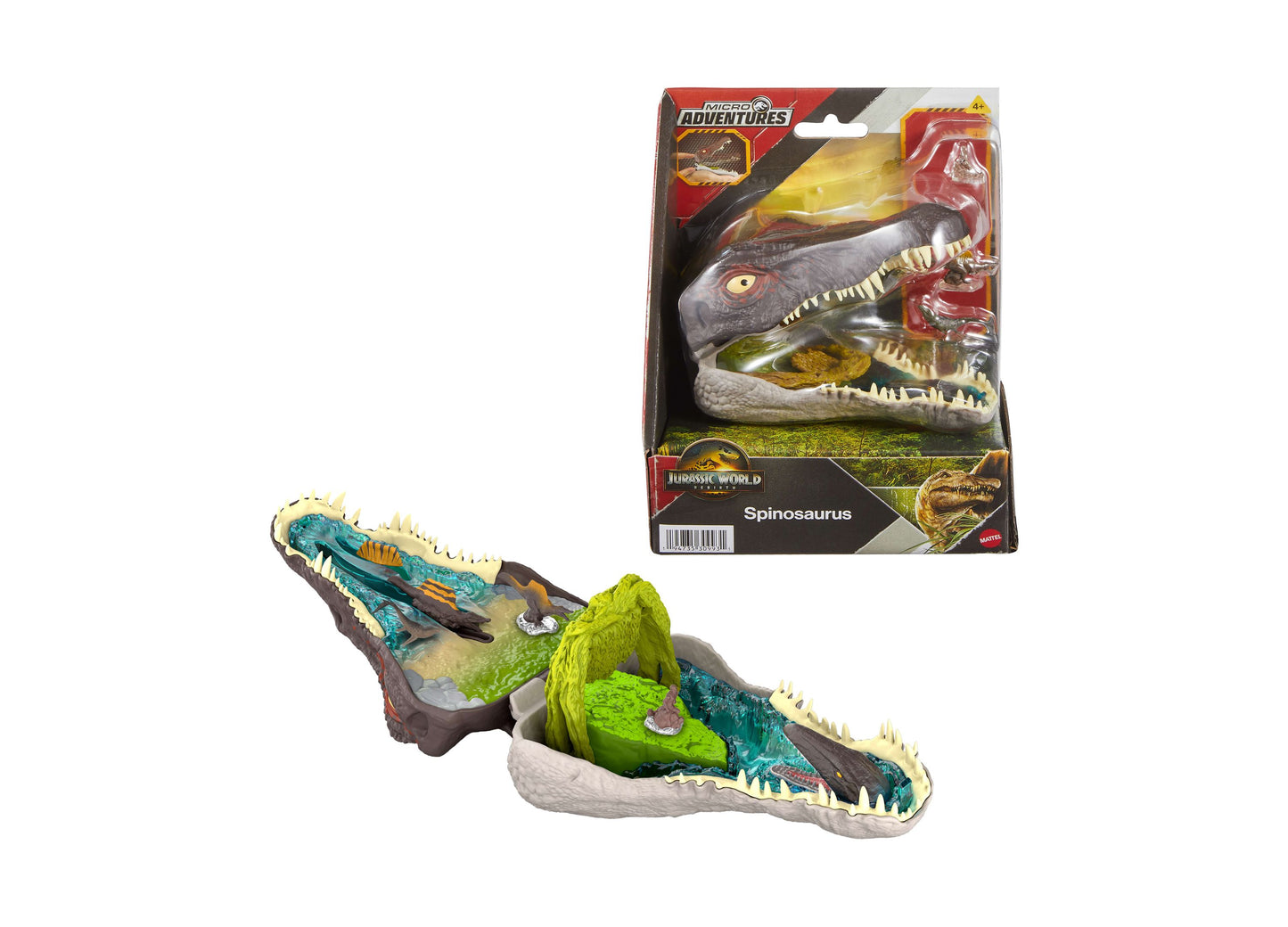 Jurassic World Rebirth Micro Adventure Playset
