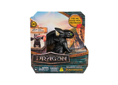 Dreamworks Dragons Roar & React Toothless Mini Dragon Toy