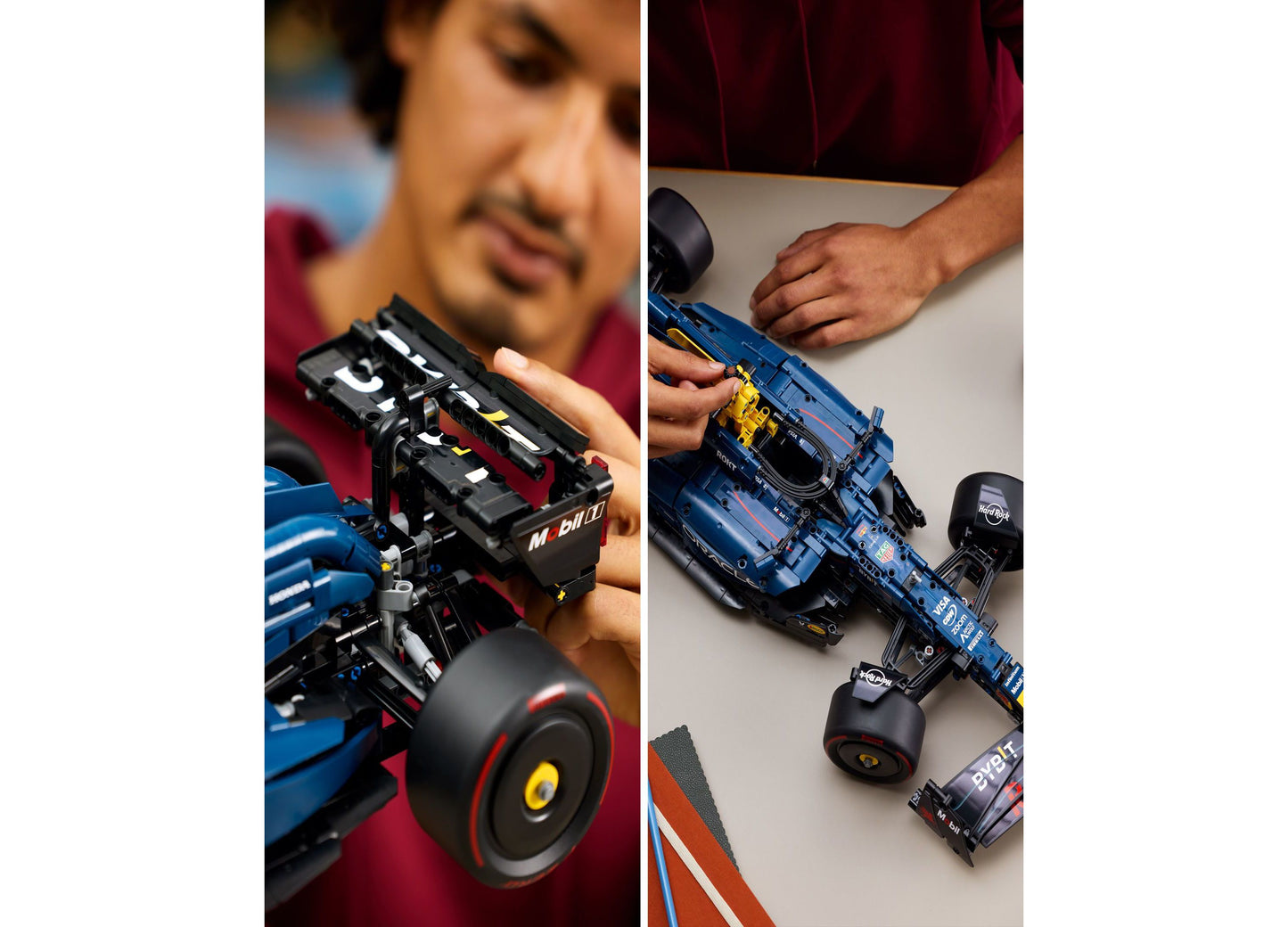 LEGO Technic Oracle Red Bull Racing RB20 F1 Car Model Kit for Speed Enthusiasts, 1639 Pieces