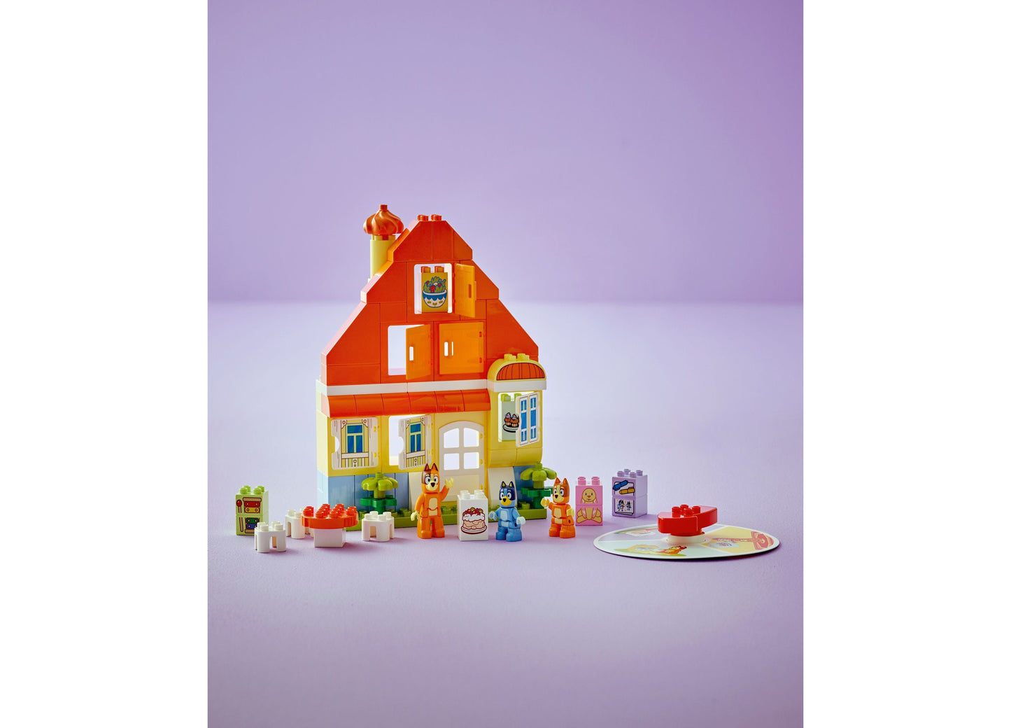 LEGO DUPLO Bluey's Family House and Memory Game - 83 Pieces