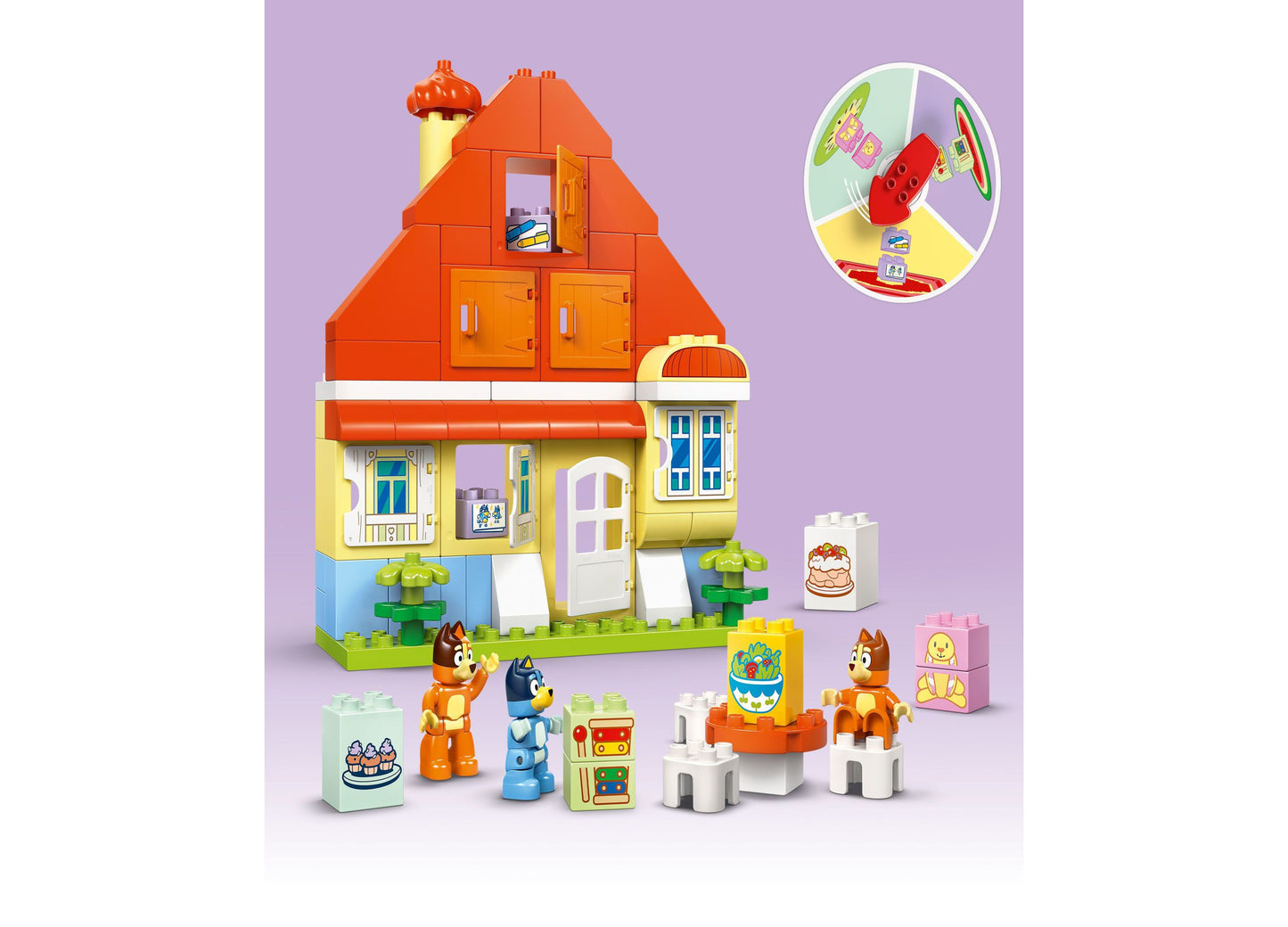 LEGO DUPLO Bluey's Family House and Memory Game - 83 Pieces