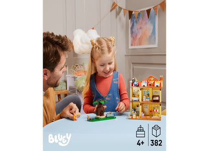 LEGO Bluey's Family House 382-Piece Playset - Featuring Charming Characters