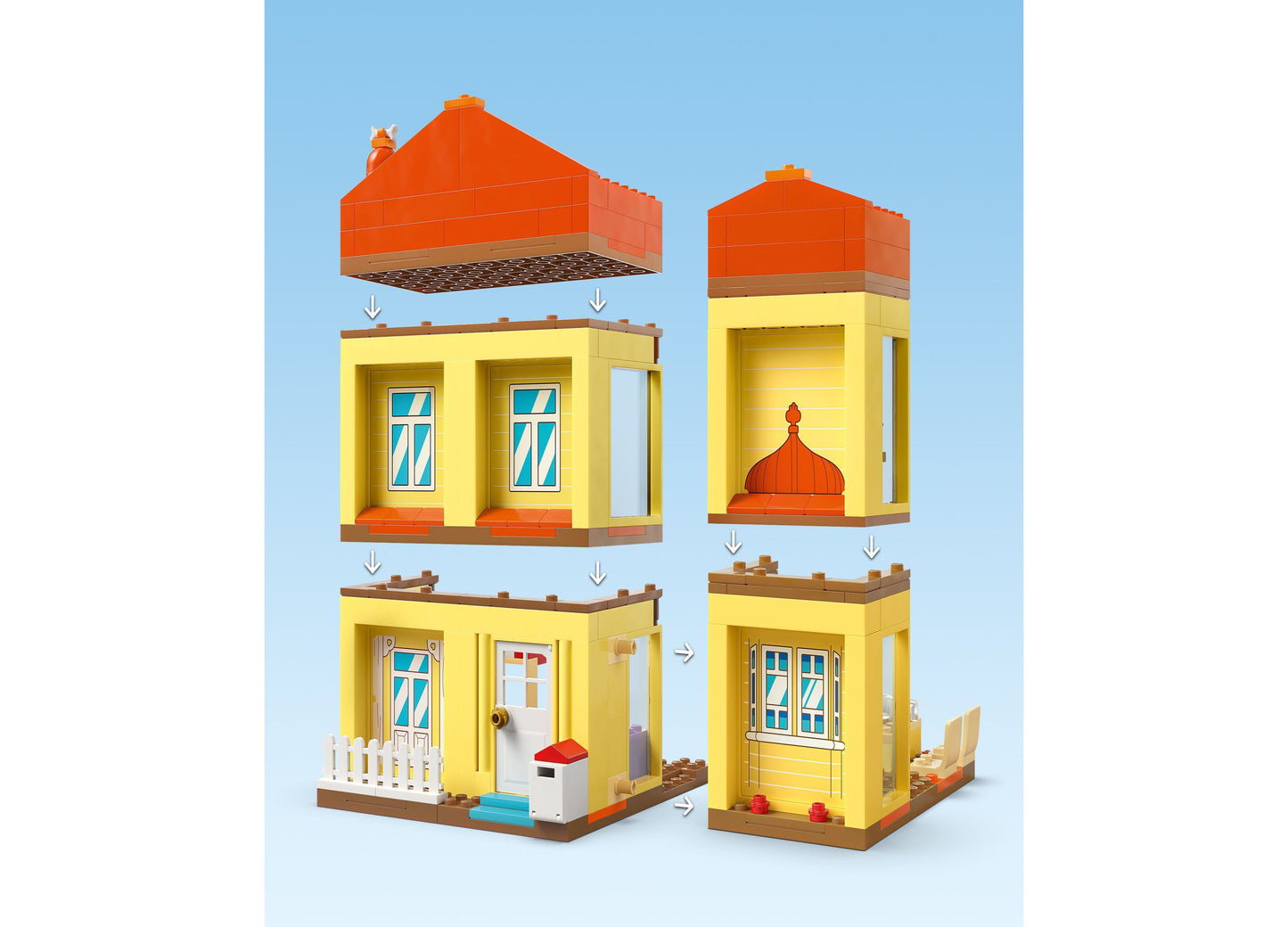 LEGO Bluey's Family House 382-Piece Playset - Featuring Charming Characters