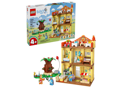 LEGO Bluey's Family House 382-Piece Playset - Featuring Charming Characters