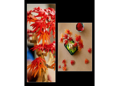 LEGO Botanicals Japanese Red Maple Bonsai 474-Piece Building Set - Model 10348