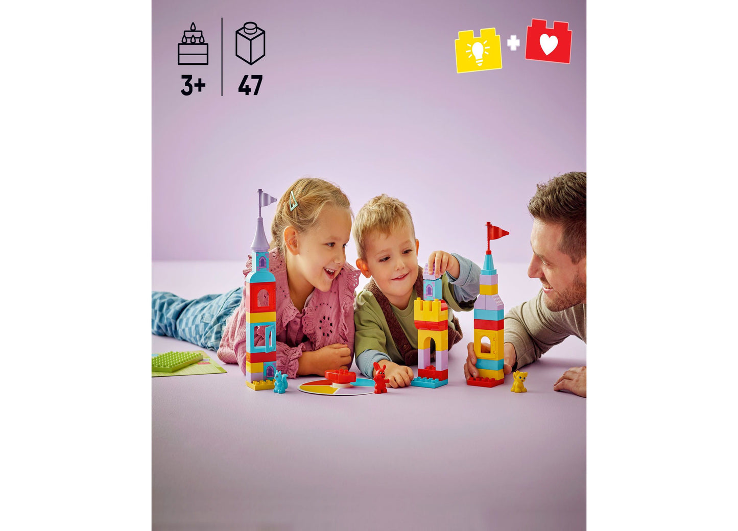 LEGO DUPLO Town Hopey's Castle Game 10450 - 47-Piece Building Set