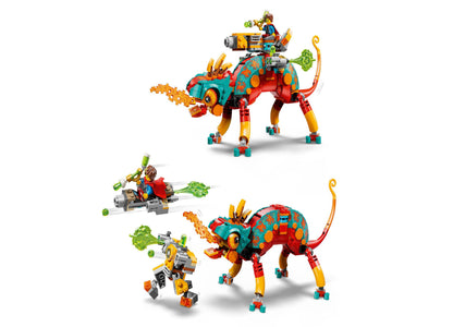 LEGO DREAMZzz Mateo's Fire Chameleon 71492 Building Set - 443 Pieces