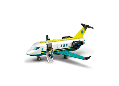 LEGO City 403-Piece Emergency Air Ambulance Airplane Building Set 60465