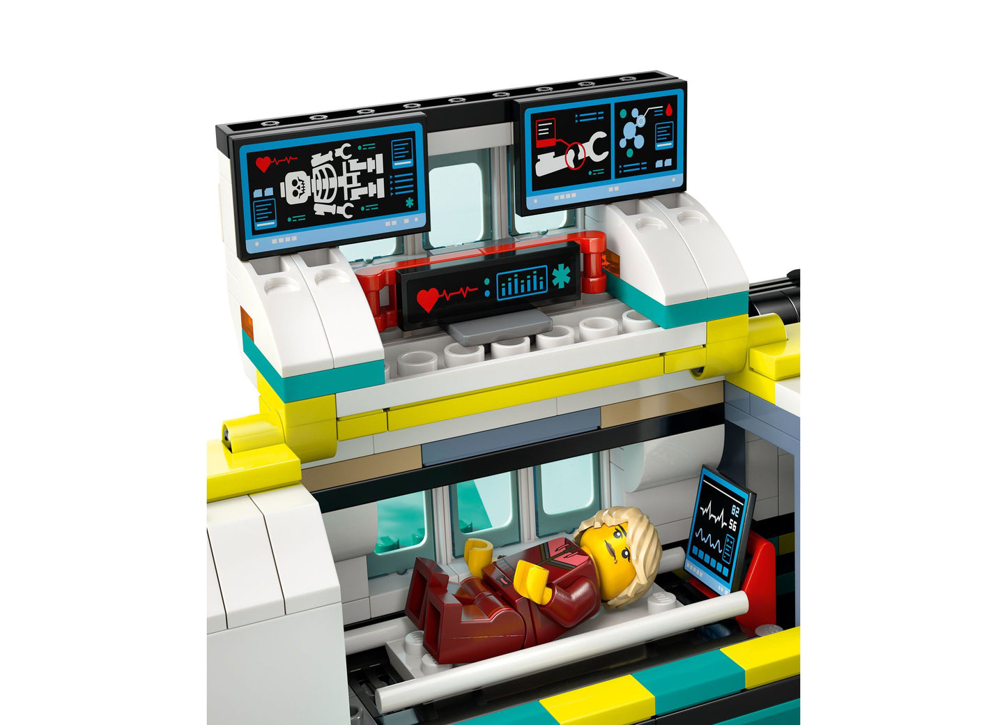 LEGO City 403-Piece Emergency Air Ambulance Airplane Building Set 60465