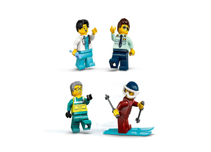 LEGO City 403-Piece Emergency Air Ambulance Airplane Building Set 60465