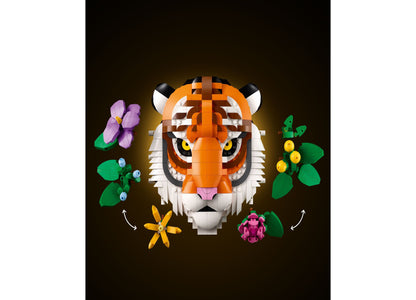 LEGO Art The Fauna Collection Tiger 31217 Creative Building Set, 744 Pieces