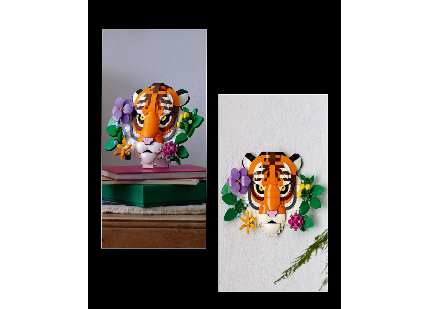 LEGO Art The Fauna Collection Tiger 31217 Creative Building Set, 744 Pieces