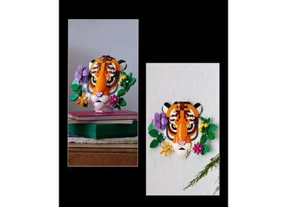 LEGO Art The Fauna Collection Tiger 31217 Creative Building Set, 744 Pieces