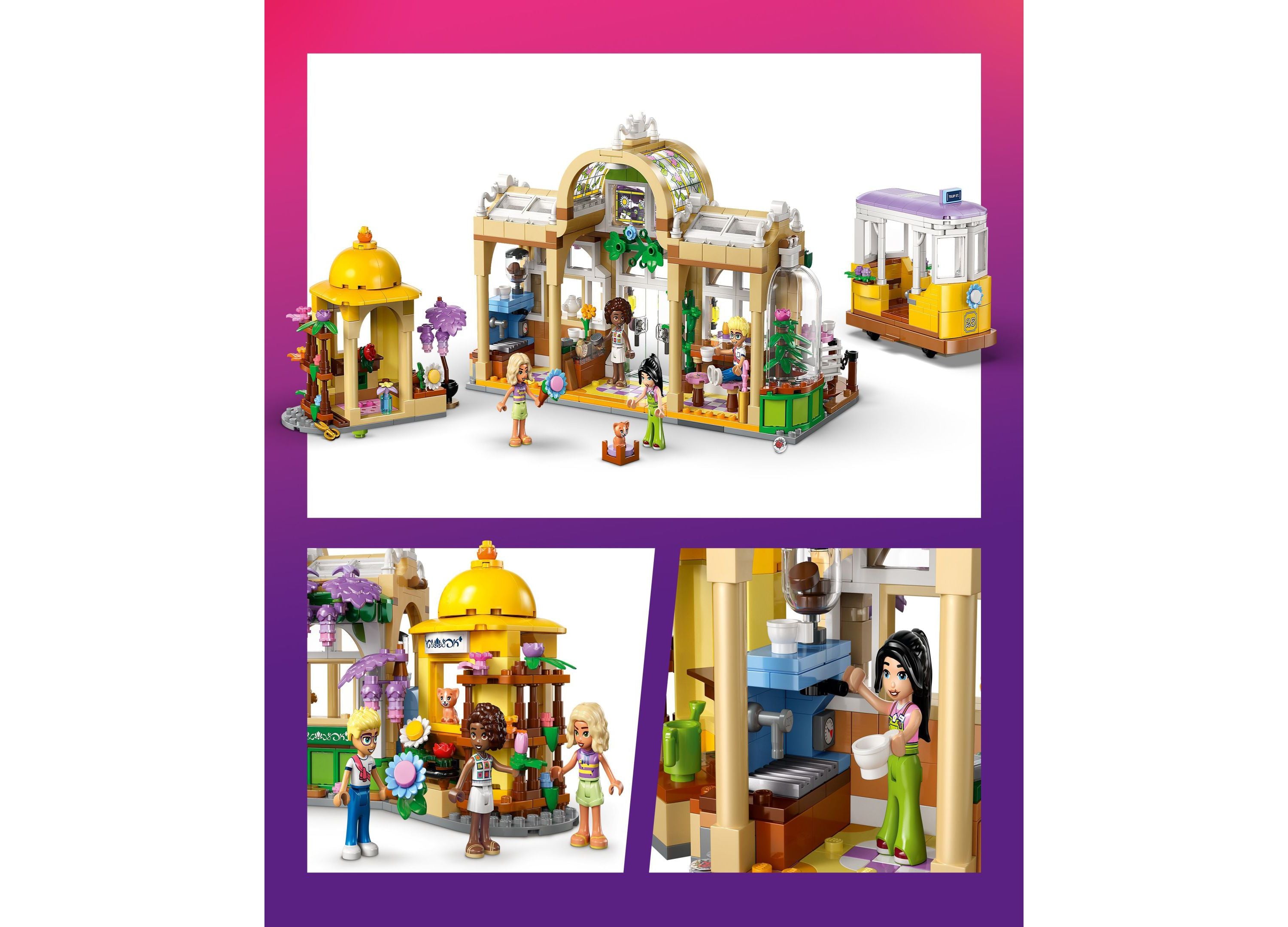 LEGO Friends Plant Café Flower Shop 42671 Building Set - 1138