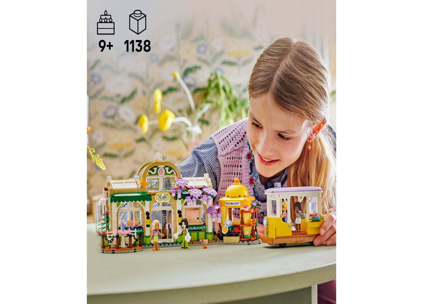 LEGO Friends Plant Café Flower Shop 42671 Building Set - 1138 Pieces
