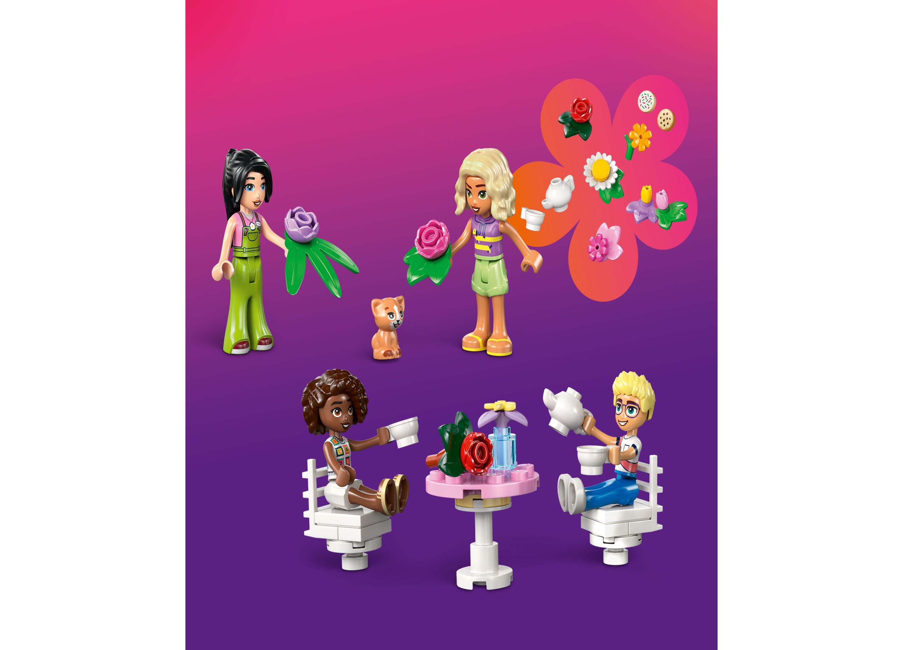 LEGO Friends Plant Café Flower Shop 42671 Building Set - 1138