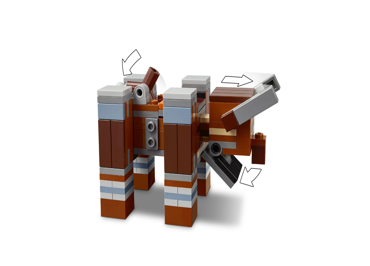 LEGO Minecraft The Pillager Outpost and Ravager Set 665 Pieces