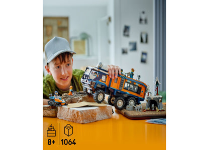 LEGO City Arctic Explorer Science Lab Truck 60471 Building Set - 1064 Pieces