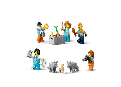 LEGO City Arctic Explorer Science Lab Truck 60471 Building Set - 1064 Pieces