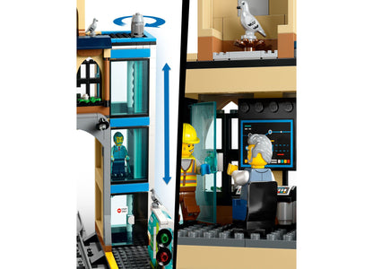 LEGO City Central Train Station 60469 Building Kit, 752 Pieces