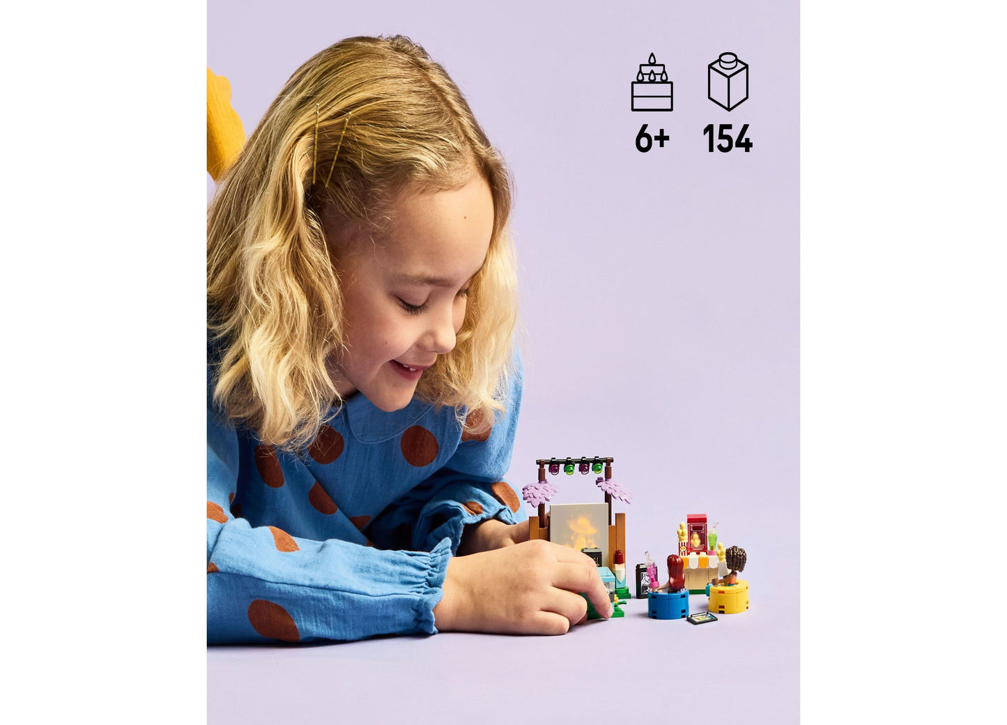 LEGO Friends Movie Night Fun 42642 Building Set, 154 Pieces