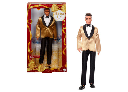 Barbie Signature 2025 Holiday Fashion Ken Doll - Light Brown Hair