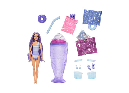 Barbie Pop Reveal Treat Series - Sweet Swirl Adventure Doll