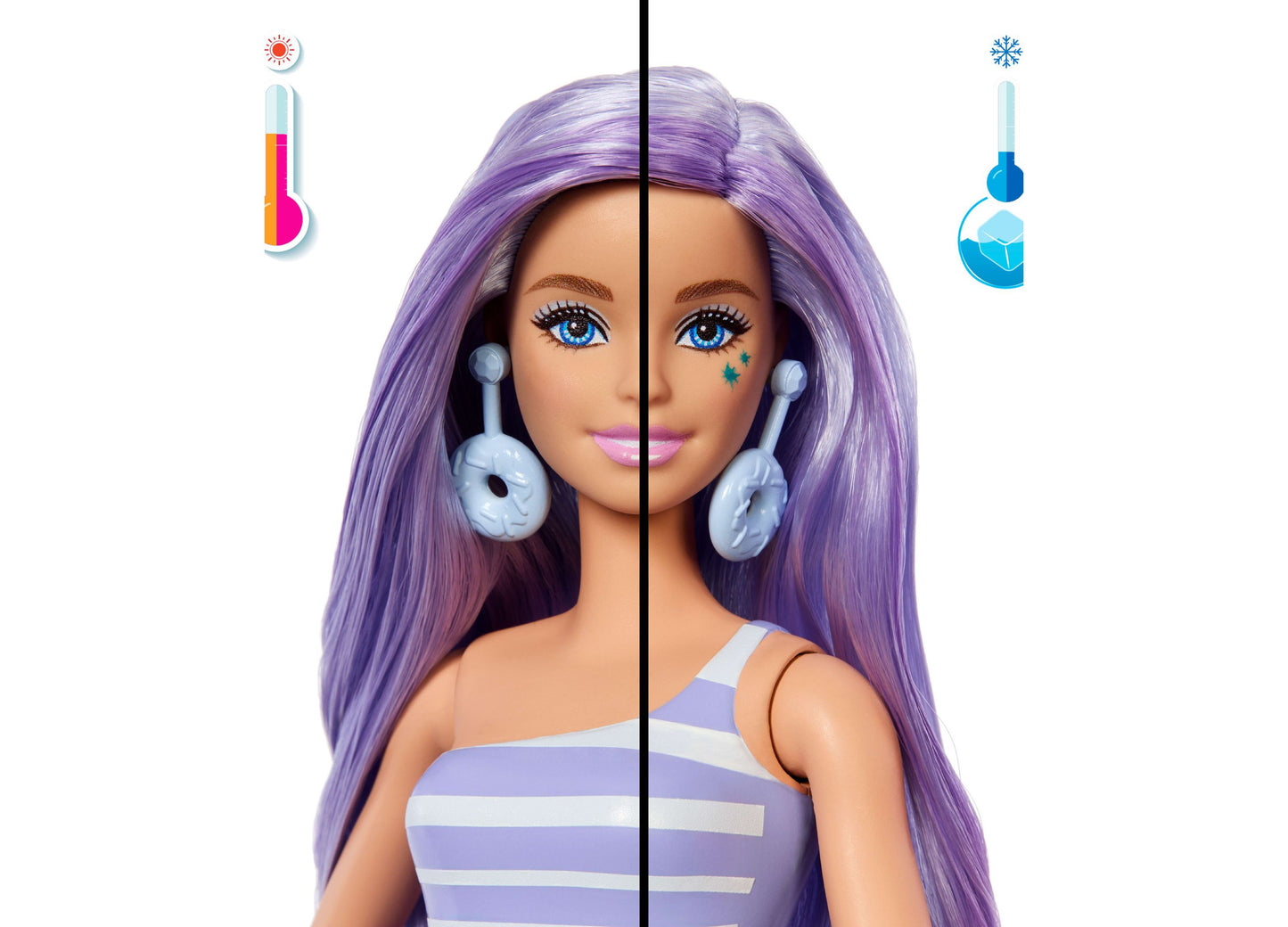 Barbie Pop Reveal Treat Series - Sweet Swirl Adventure Doll