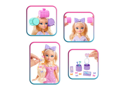 Barbie Dream Besties Get Ready with Barbie Malibu Doll and Accessories