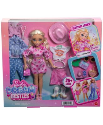 Barbie Dream Besties Festival Looks Set with Barbie Malibu Doll