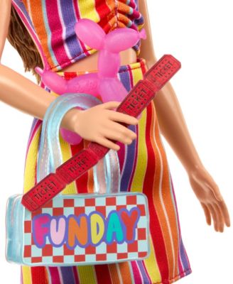 Barbie Day At the Fair Fashion Doll - 6 Festival-Themed Accessories