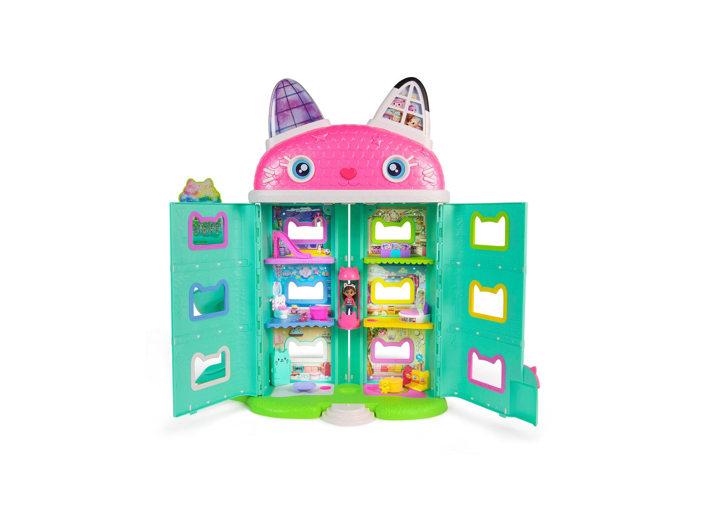 Gabby's Dollhouse Meow-Mazing Interactive Movie Playset