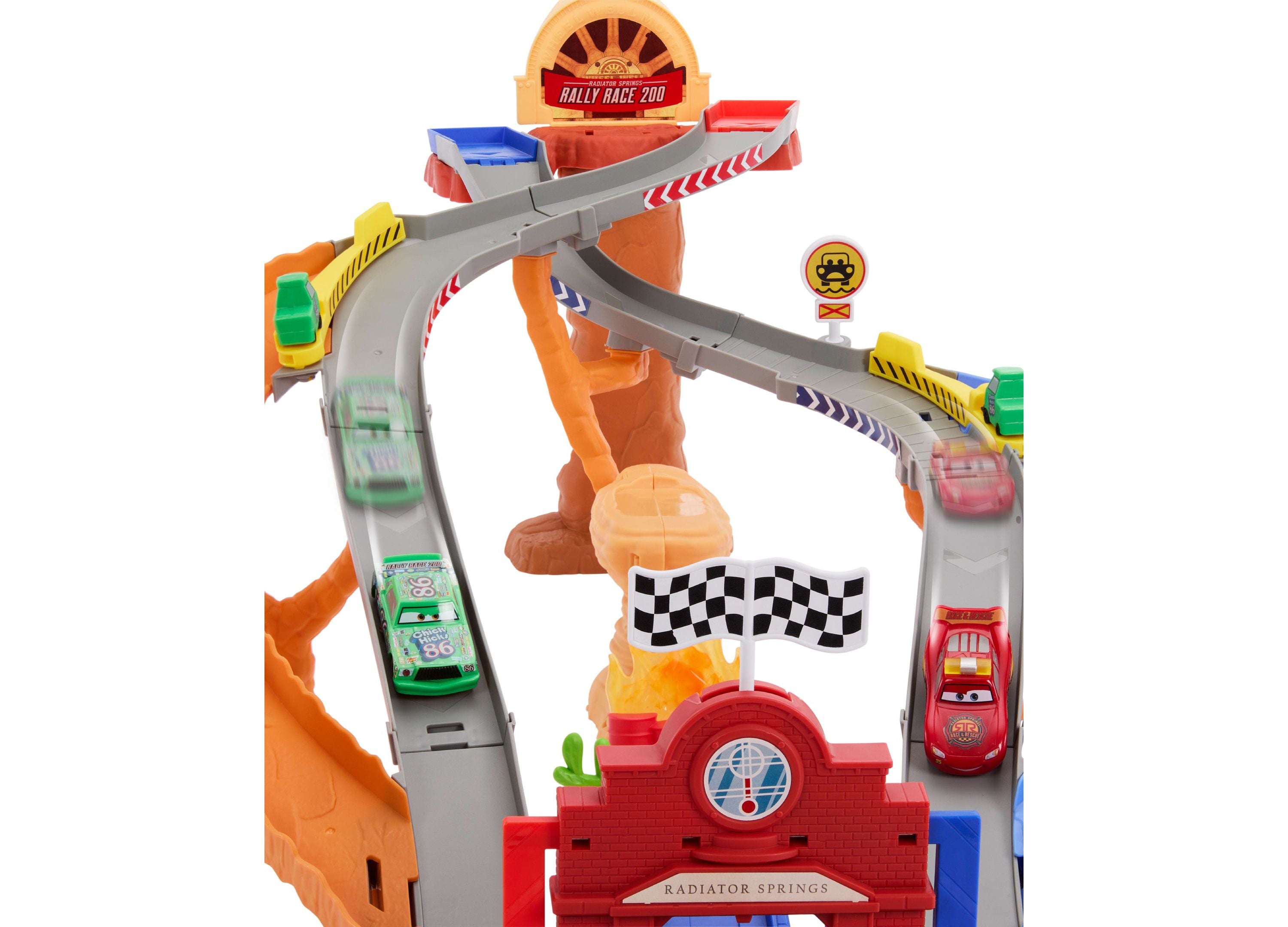 Disney and Pixar Cars Radiator Springs Race and Rescue Road