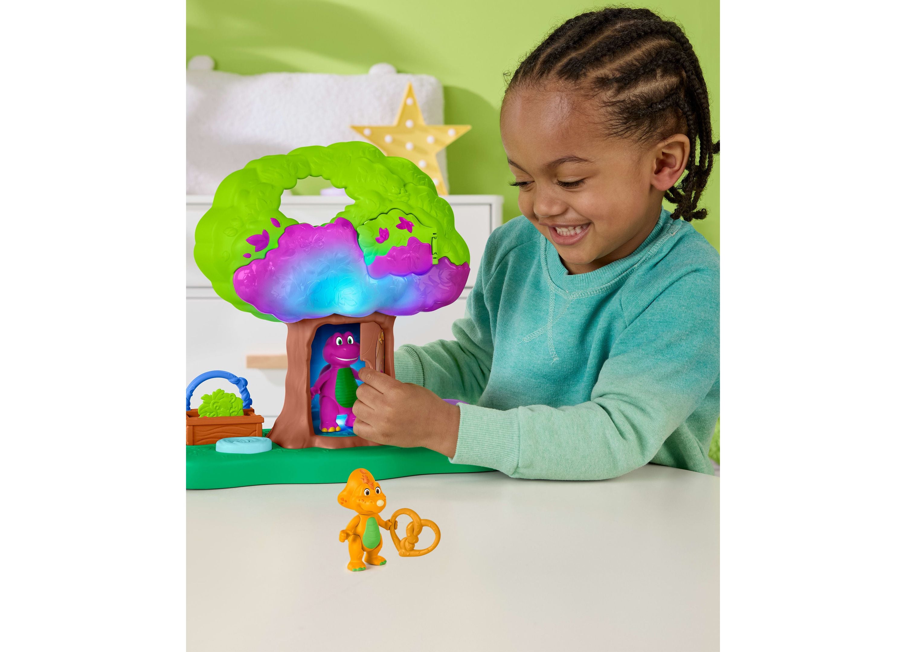 Barney's World Treehouse Playset – Toys