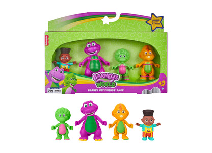 Barney's World Interactive Character Toy Pack from Barney Hey Friends Series