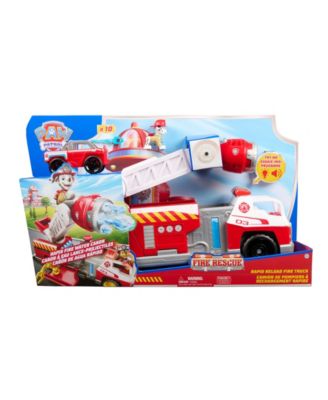 Paw Patrol Fire Rescue Rapid Reload Fire Truck