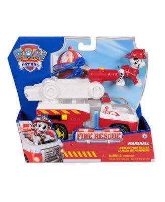 Paw Patrol Fire Rescue Marshall Fire Engine Toy with Ladder