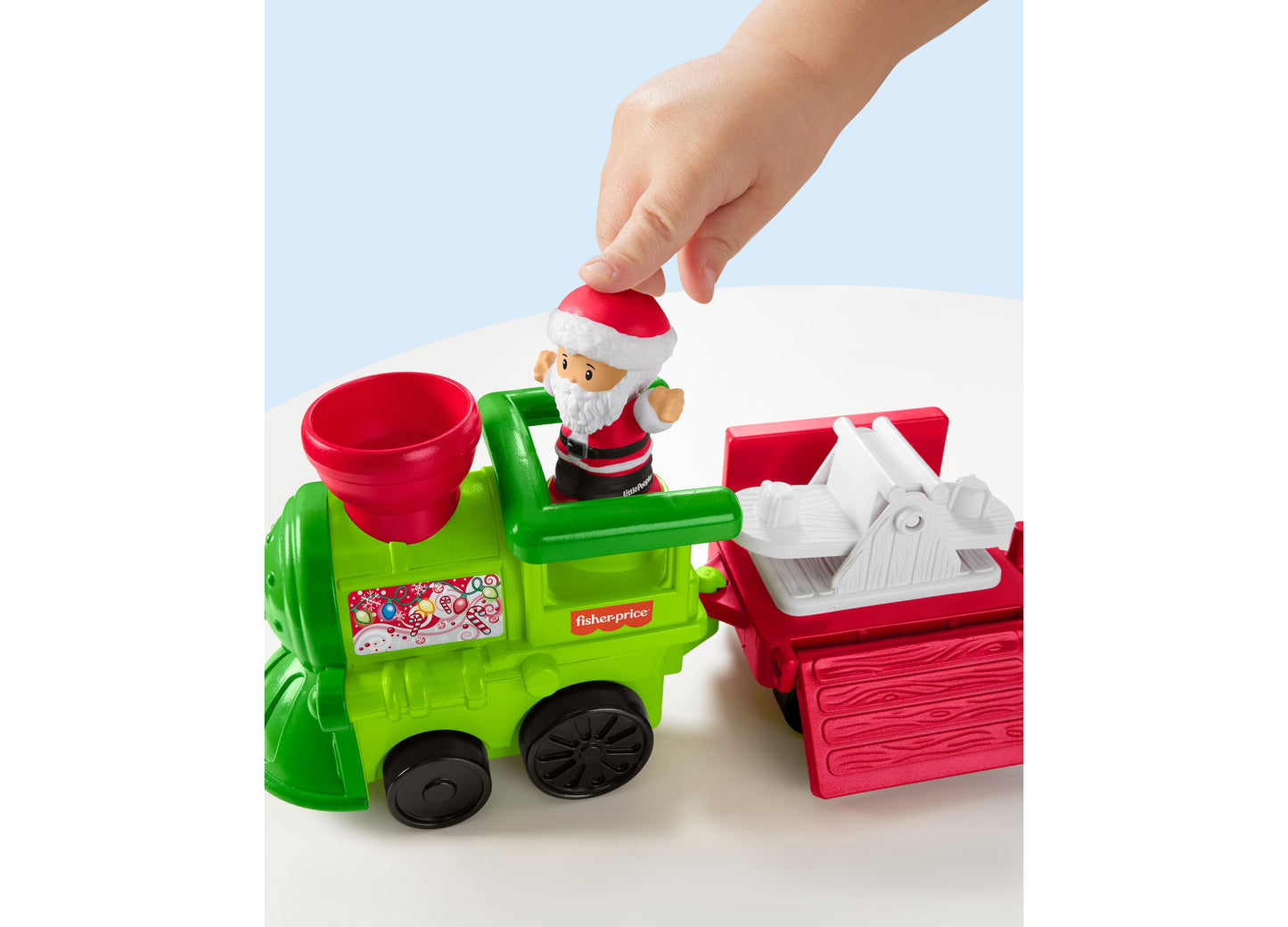 Fisher-Price Little People Musical Christmas Train Toy