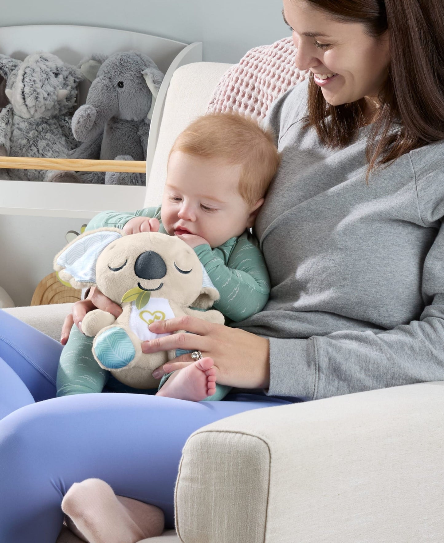 Fisher-Price On-the-Go Koala Soother - Portable Plush Toy