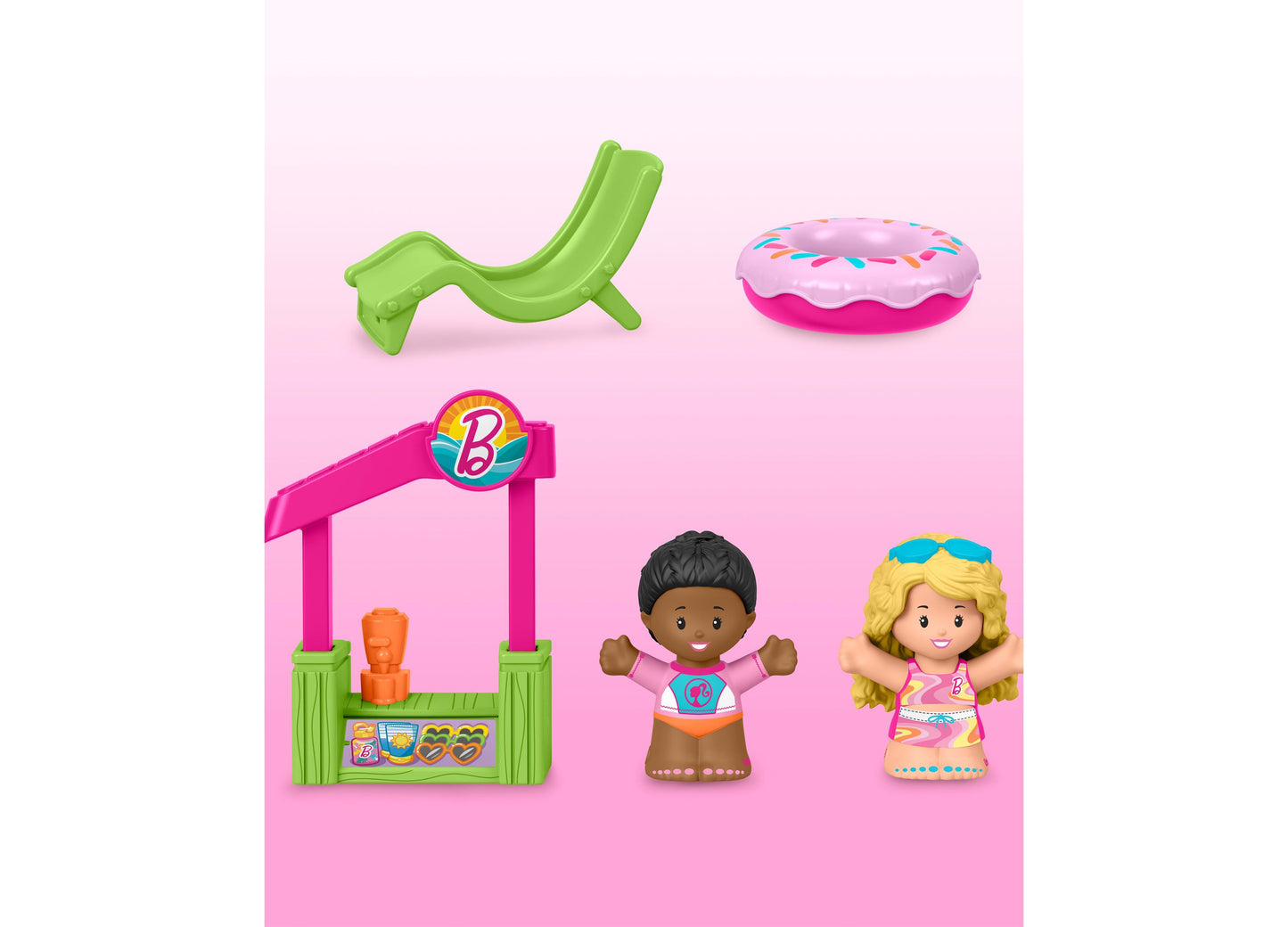 Fisher-Price Little People Barbie Beach House Playset