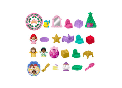 Little People Disney Princess Advent Calendar Playset - 24 Toy Set