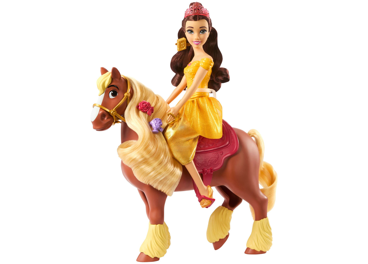 Disney Princess Belle and Philippe Fashion Doll with Horse