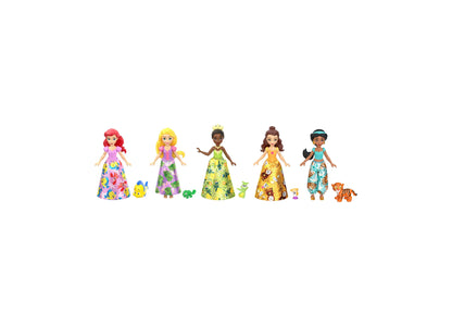 Disney Princess Mini Dolls and Beloved Friends Set - Storytelling Play