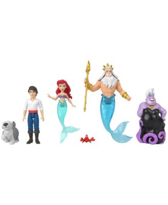Disney Princess Ariel Mermaid 6-Figure Storybook Set