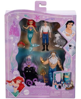 Disney Princess Ariel Mermaid 6-Figure Storybook Set