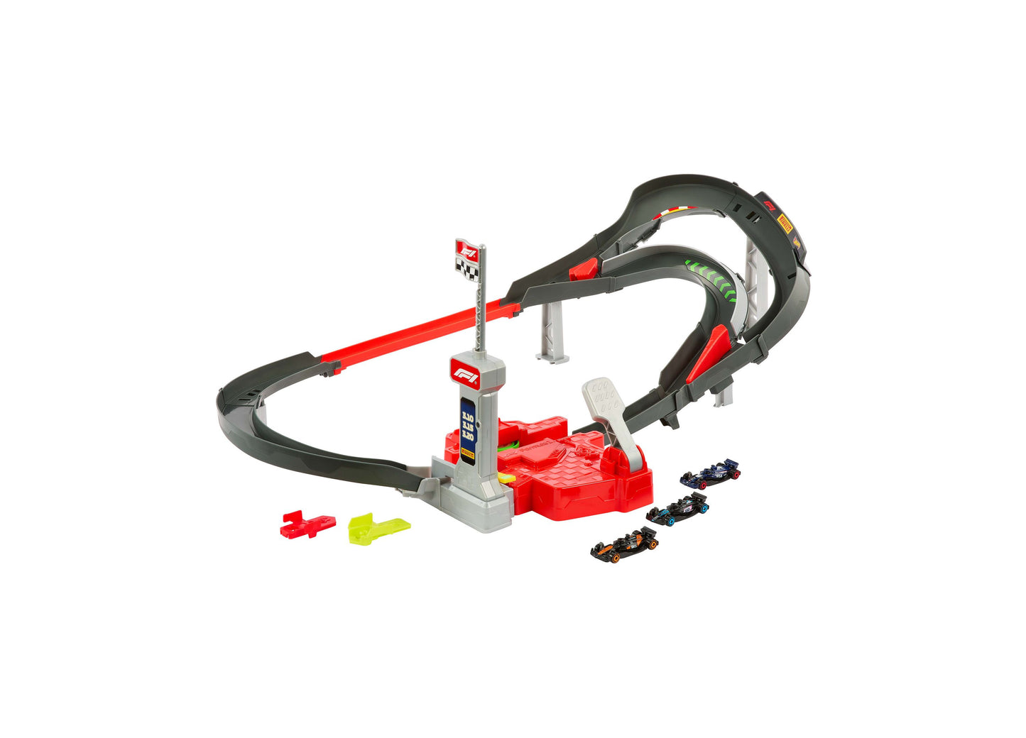 Hot Wheels 1:64 Racing Formula 1 Sprint Race Circuit Track Set with Die-Cast Cars